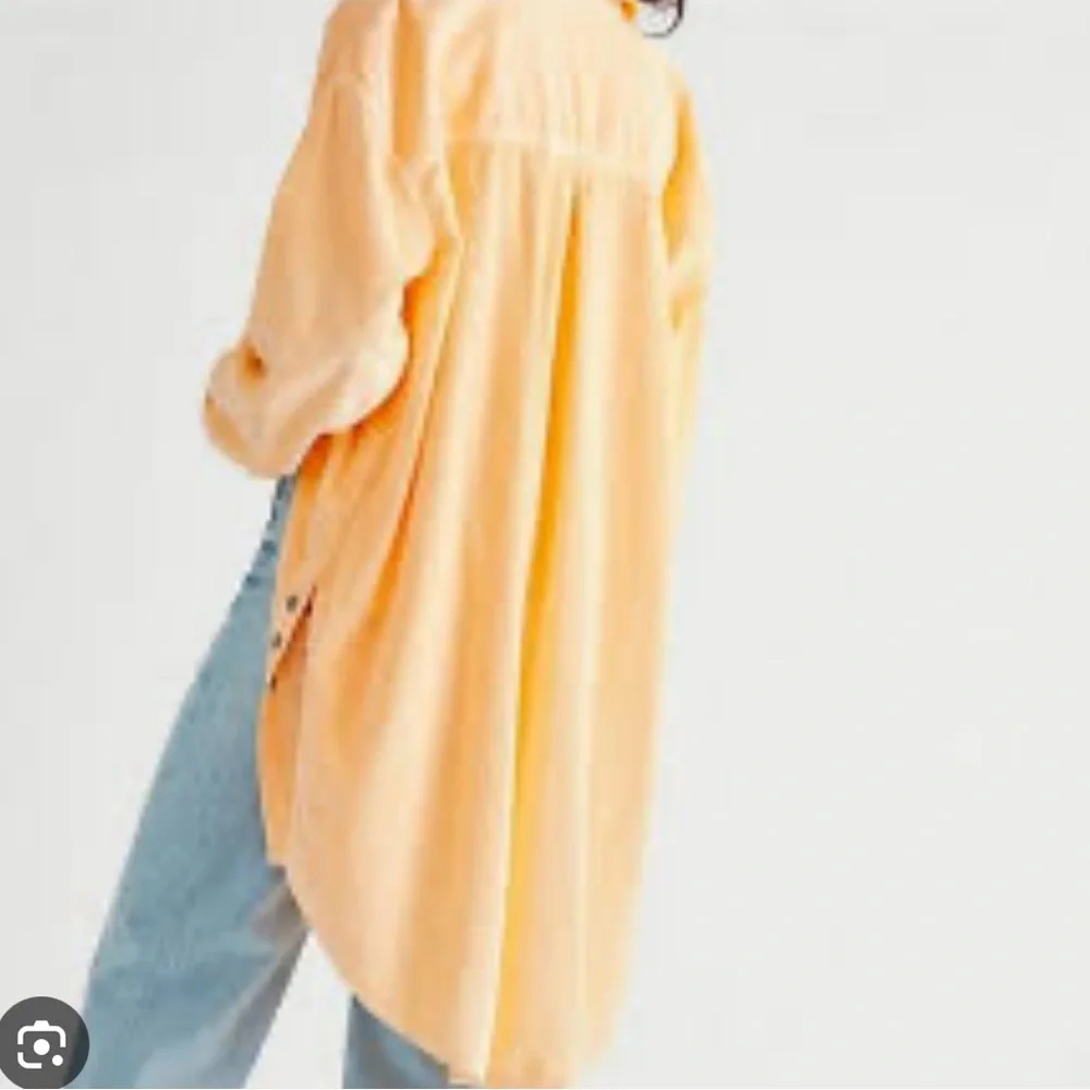 Free People Vianna Cord Shacket Top Size S